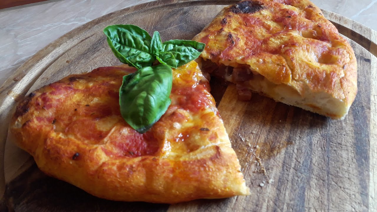 Töltött Pizza! Calzone Recept!
