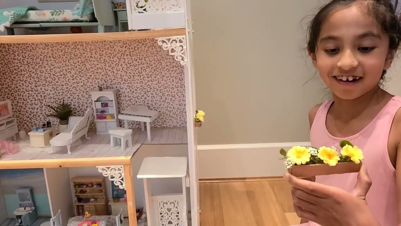 DIY Kidkraft Dollhouse Makeover Renovation