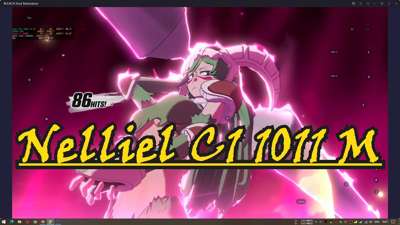 NELLIEL C1 1011M GIN C6 bleach soul resonance