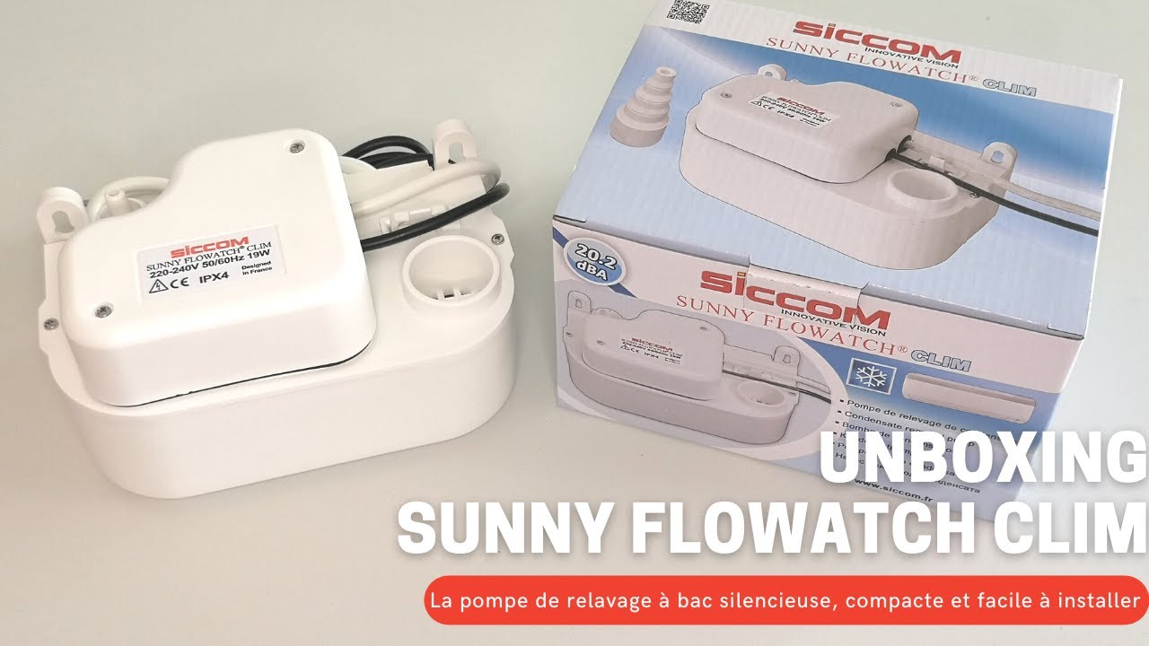 SUNNY FLOWATCH CLIM - Unboxing (FR)