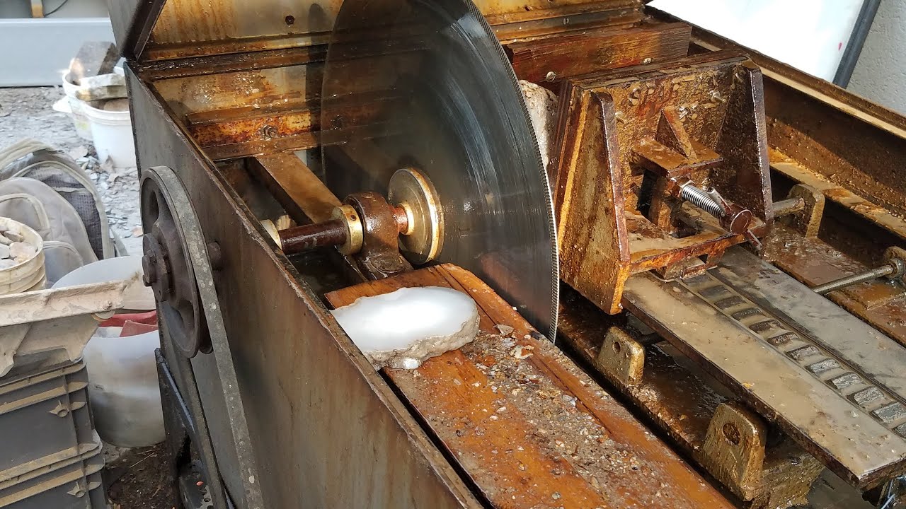 Cutting A Stone to Make Marbles
