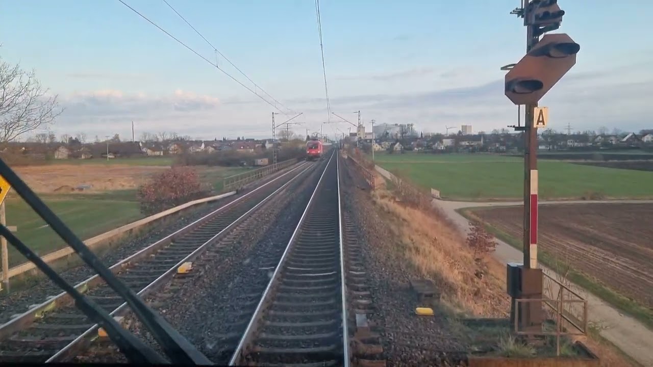 Betriebsdienst Teil 8. Fahrt auf Sicht. Befehl 2, 12 Grund 1. Jazda na widoczność w Niemczech.