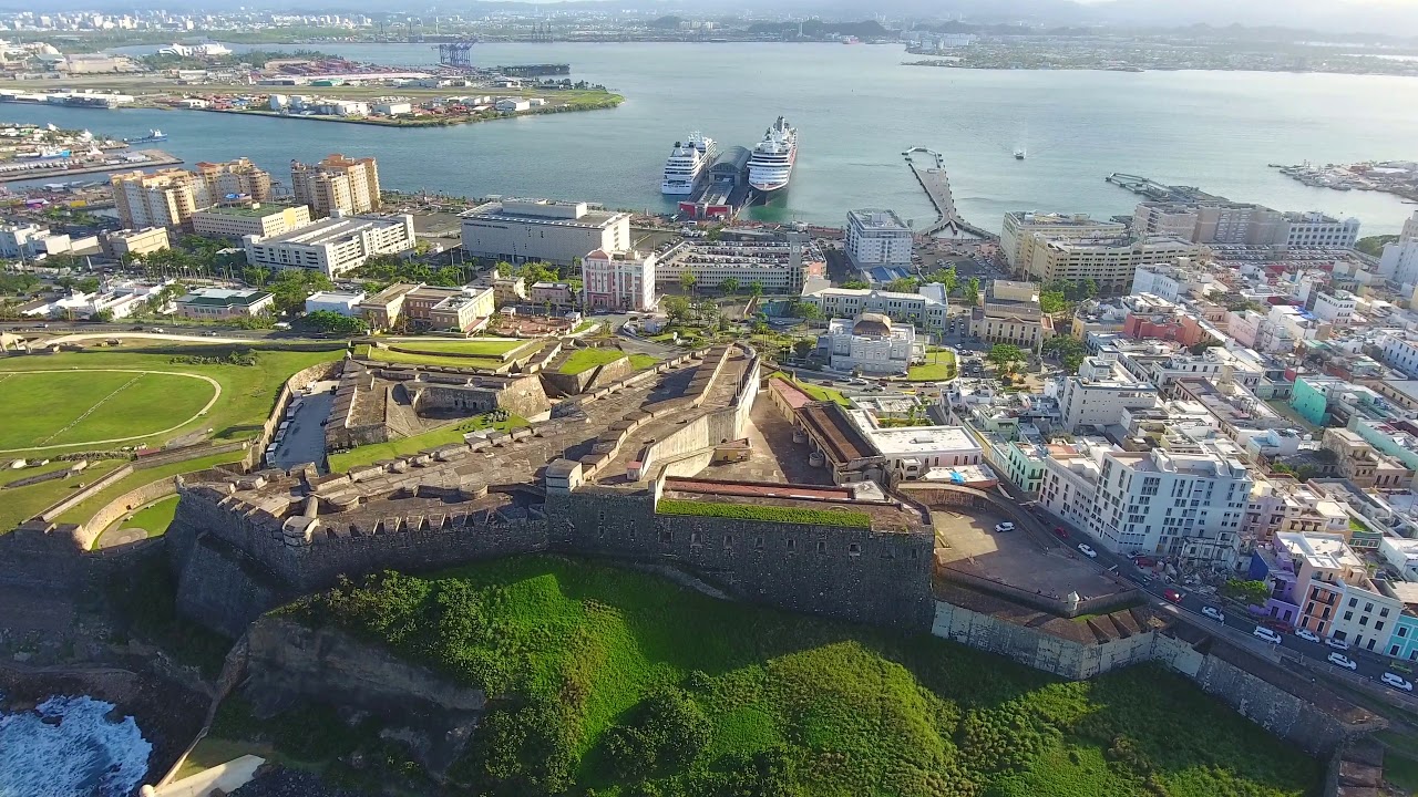 Old San Juan Aerial Footage