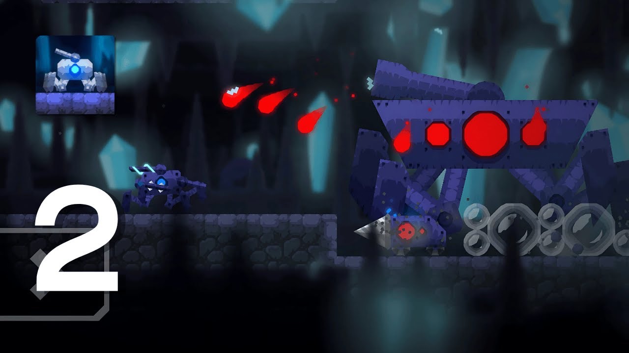 Corebound Gameplay Walkthrough Part 2 - Crystal Quarry (Android, IOS)
