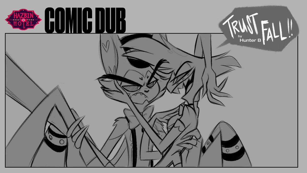 [COMIC DUB] / Hazbin Hotel: TRUSTFALL! (#HuskerDustWeek)