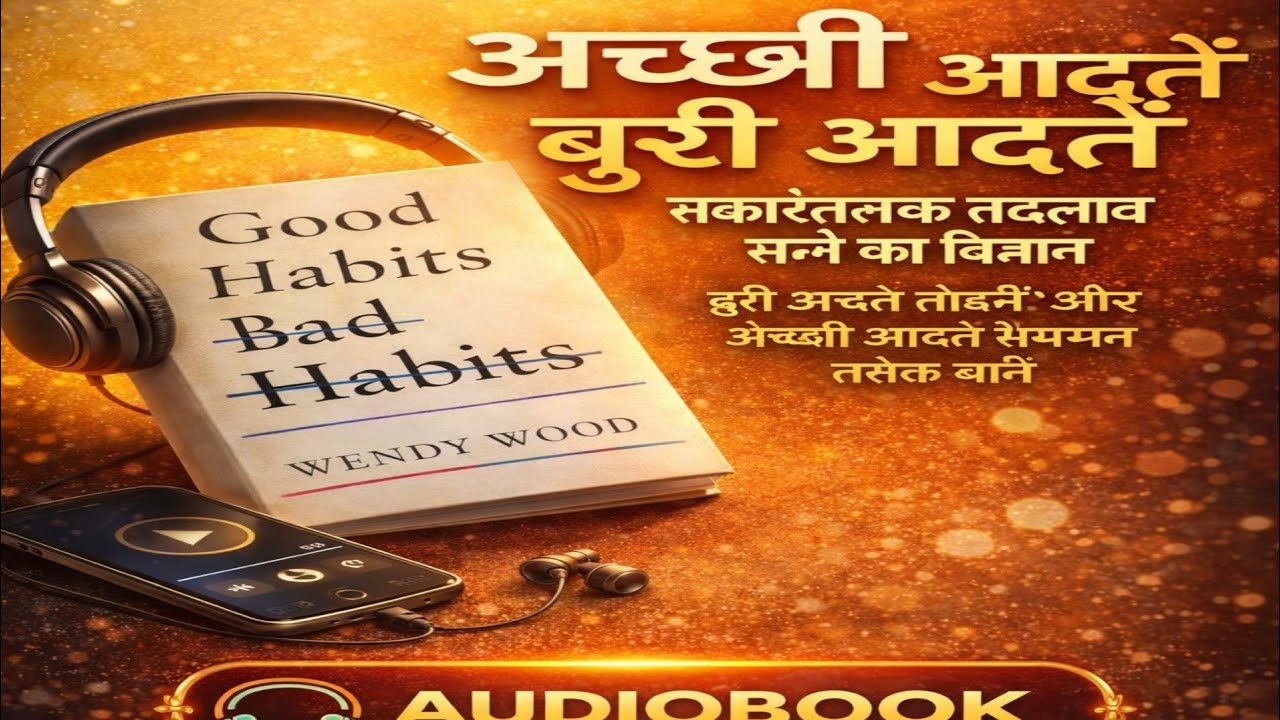 Good Habits Bad Habits Audio Book 📖 Summary अच्छी आदतें, बुरी आदतें | सफलता का छुपा हुआ विज्ञान | 