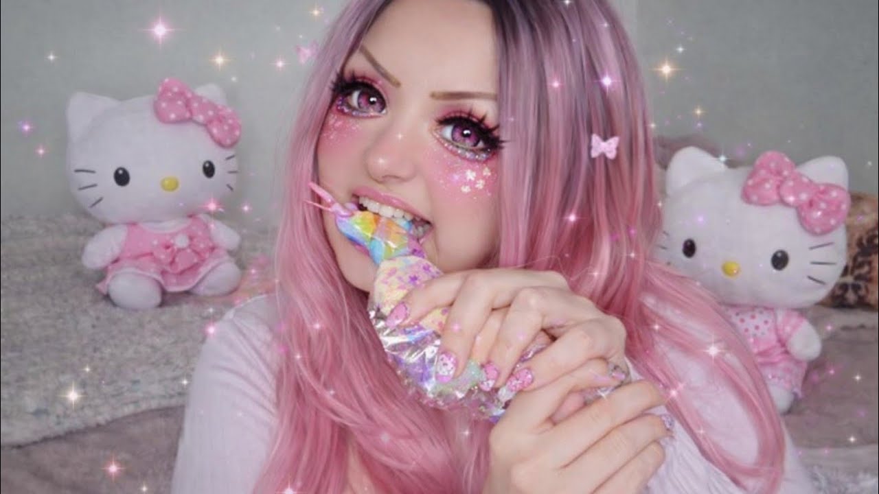 🎀 Korean Style Anime Makeup | Soft Glam Look by Me ✨