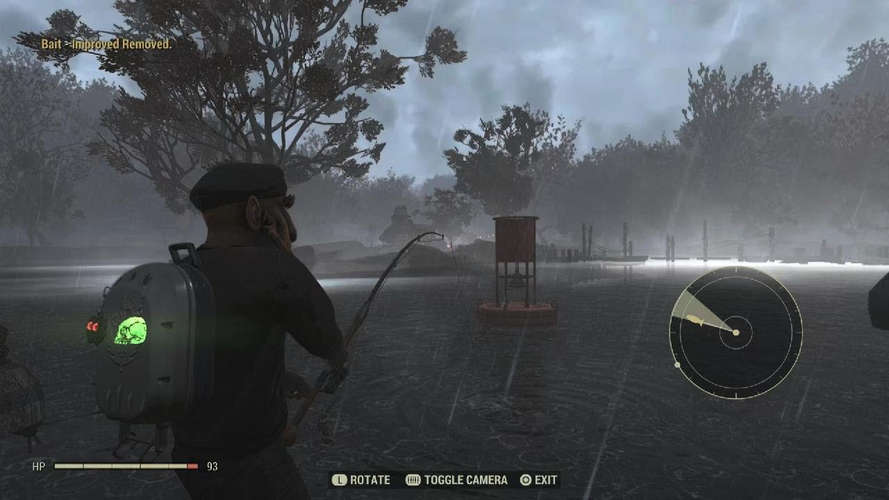 Fallout 76 Gulpy fishing