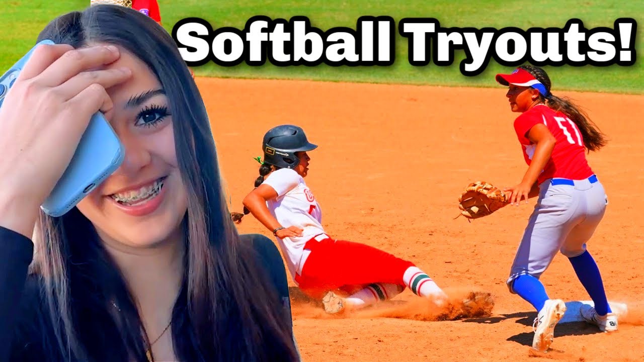 Did She Make The Softball Team? | Softball Tryouts