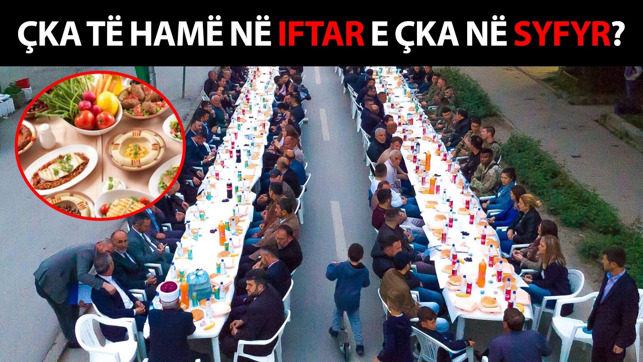 Çka të hamë në iftar e çka në syfyr? “Mos KONSUMONI këto produkte…” FLET nutricionisti – Ora 7