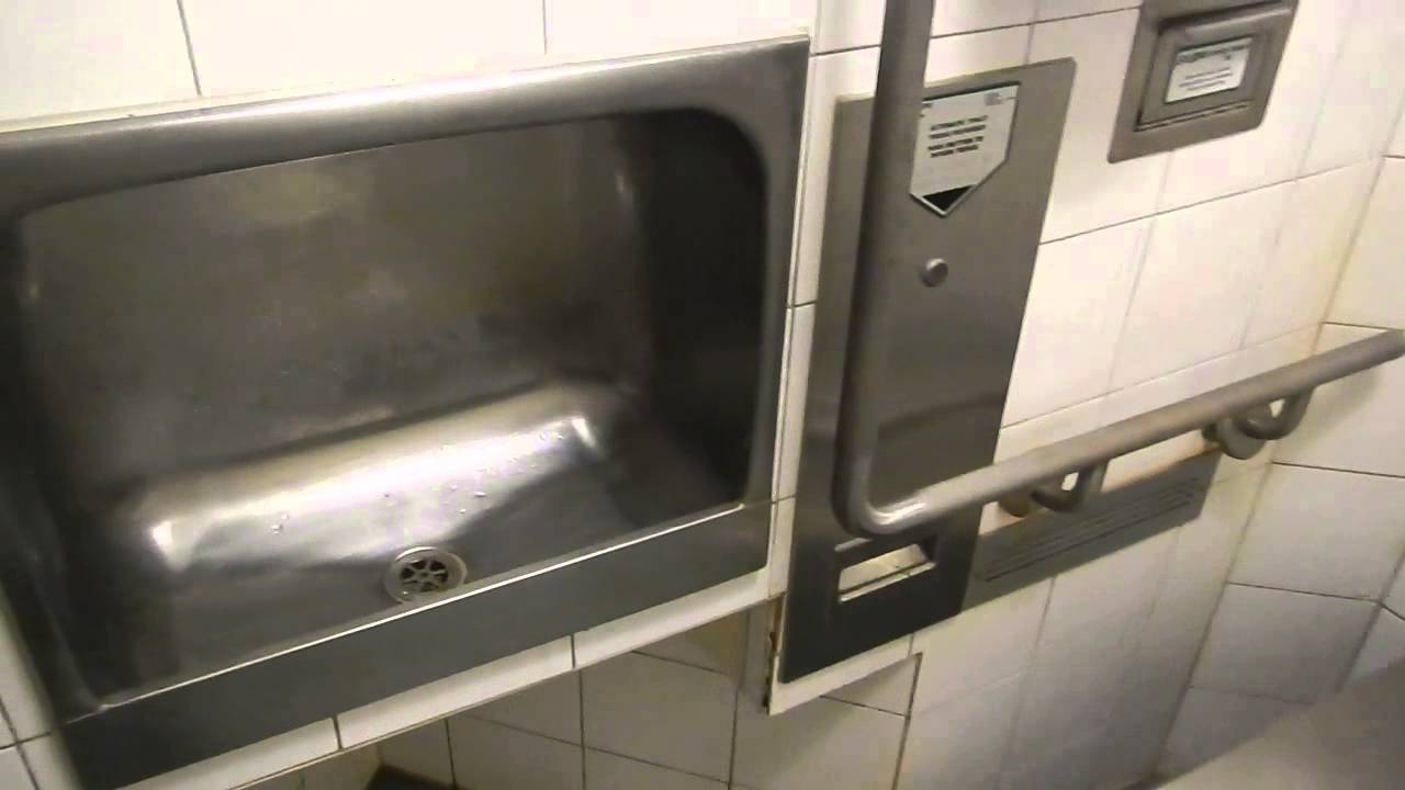 Public restroom--how Australia rocks
