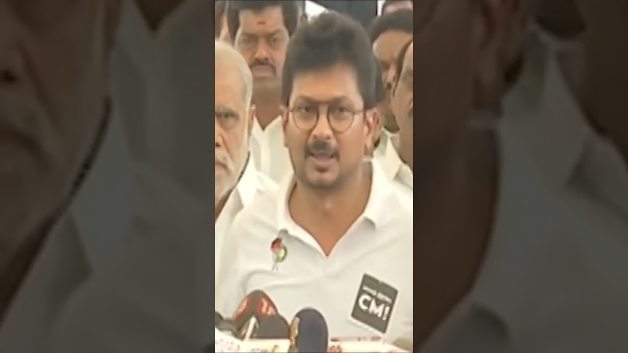 Udhayanidhi Stalin's recent speech Vijay #dmk #dmkupdates #tvk