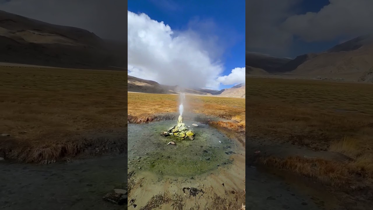 Puga Valley Hot Springs | Ladakh Chumathang @akealmirza  #ladakh