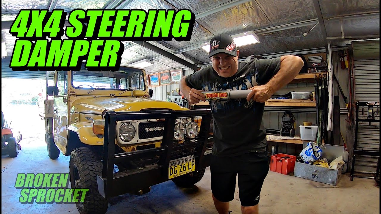 HOW TO FIT A STEERING DAMPER TO YOUR 4X4