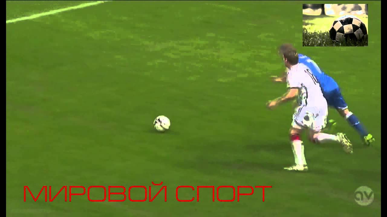 Italy vs Germany ( 1 : 1 Ignazio Abate Amazing Goal)