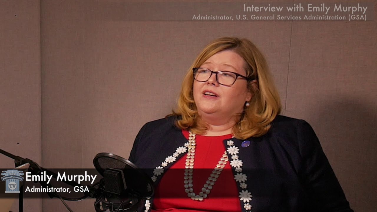 Business of Government Hour-TV Interview with Emily Murphy, GSA Administrator