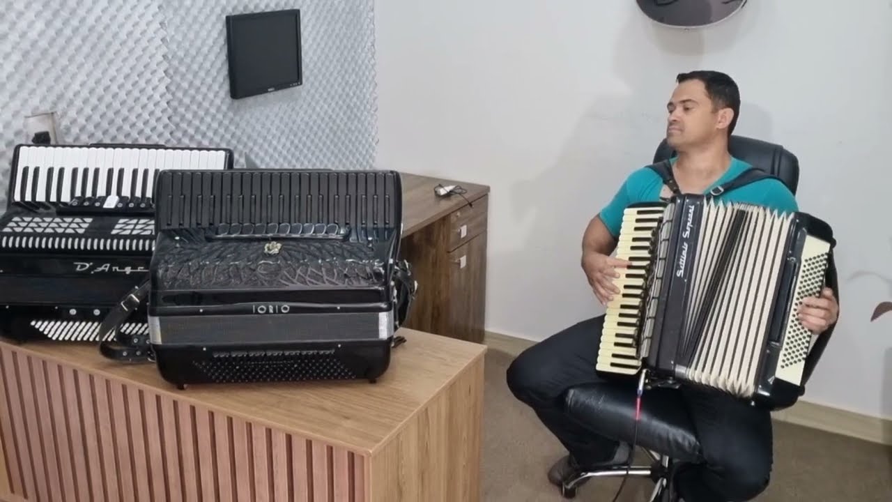 HINO: 4209(Santa Ceia) FOI NO CALVÁRIO @MisaelAlvesAcordeonista