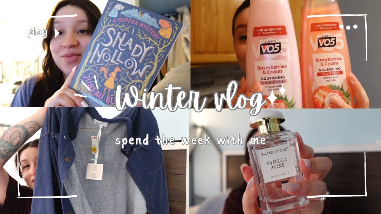Weekly Vlog: Press-on nails, TJMAXX haul, grocery haul, target haul, coming out of a book slump!