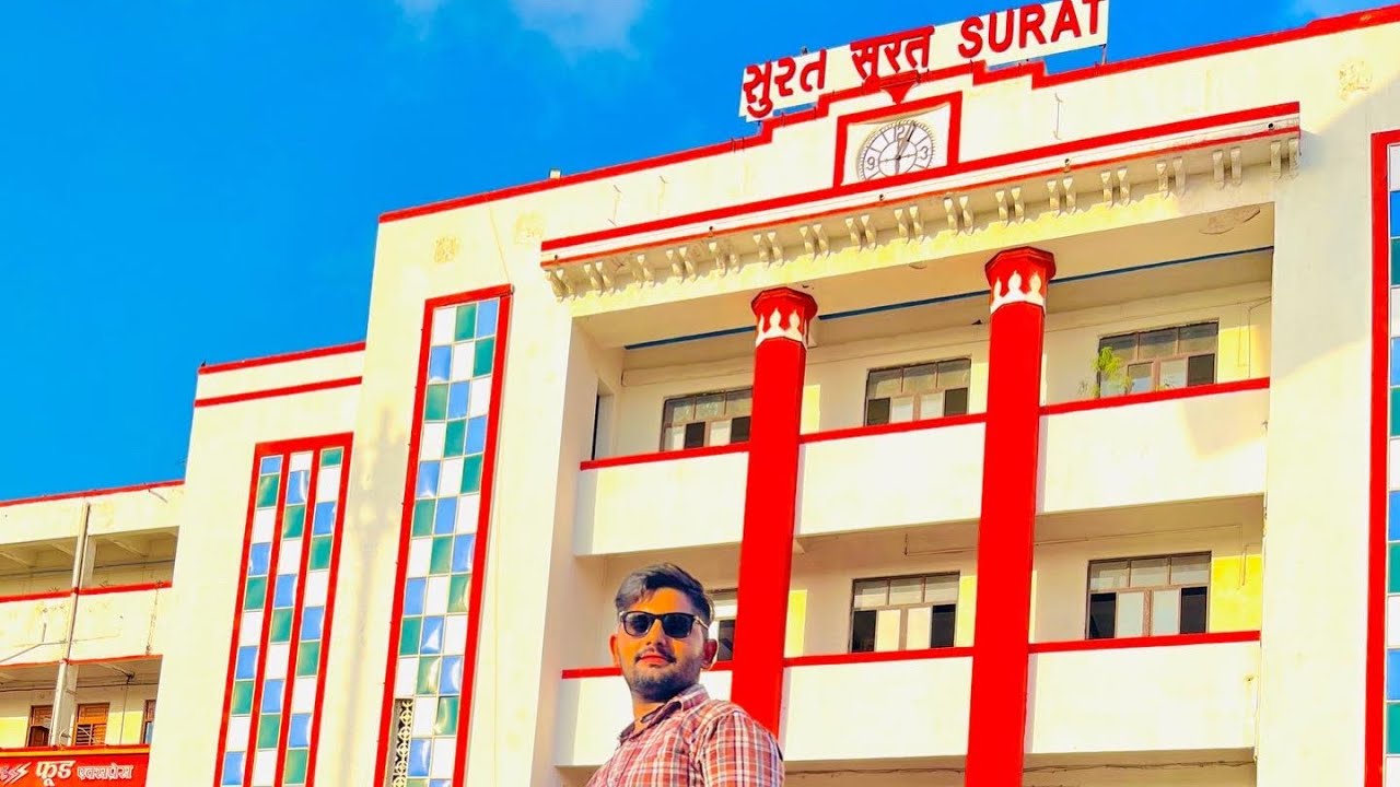 Surat Railway Station || Surat Railway Station vlog ||Gujarat ka Railway Station surat #surat