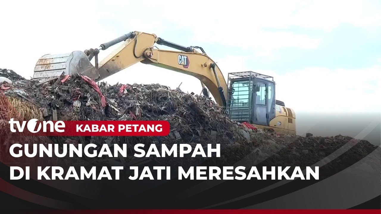 Sampah Pasar Induk Kramat Jati Menggunung | Kabar Petang