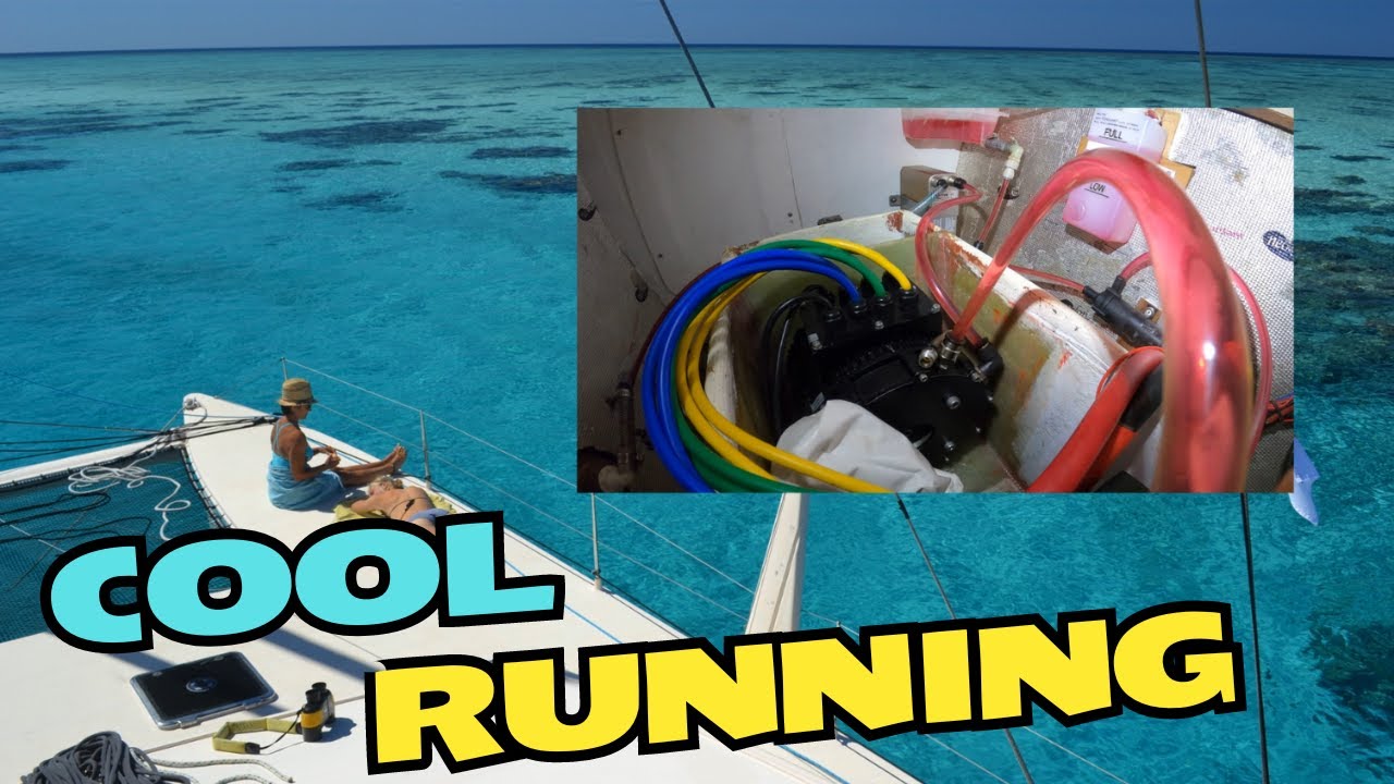 Cool Running your boats Electric Motor- Episode 5 on setting up a solar electric boat.