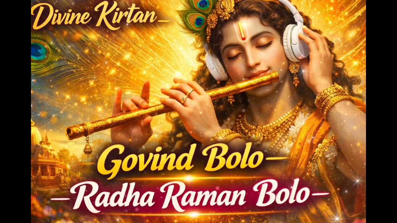 Govind Bolo Hari Gopal Bolo | Radha Raman Bolo | Krishna Bhajan | Divine Kirtan