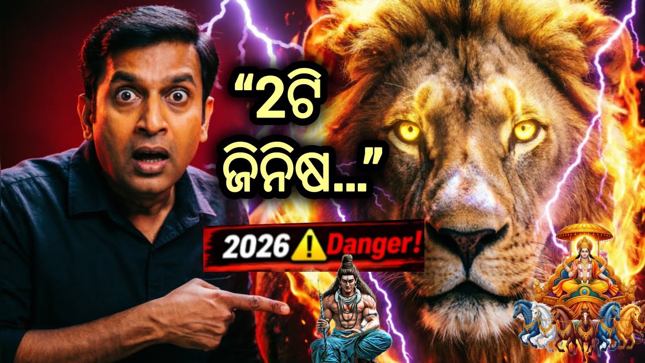 ସିଂହ ରାଶି 2026 ⚠️ ଏହି 2ଟି ଜିନିଷ ପକେଟ୍‌ରେ ନ ରଖିଲେ ବଡ଼ କ୍ଷତି! 😱 | Leo Rashi 2026 | Odia Rashifala 