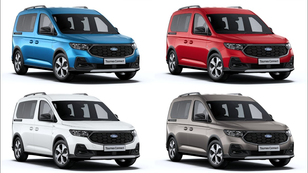 New 2024 Ford Tourneo Connect - COLOURS