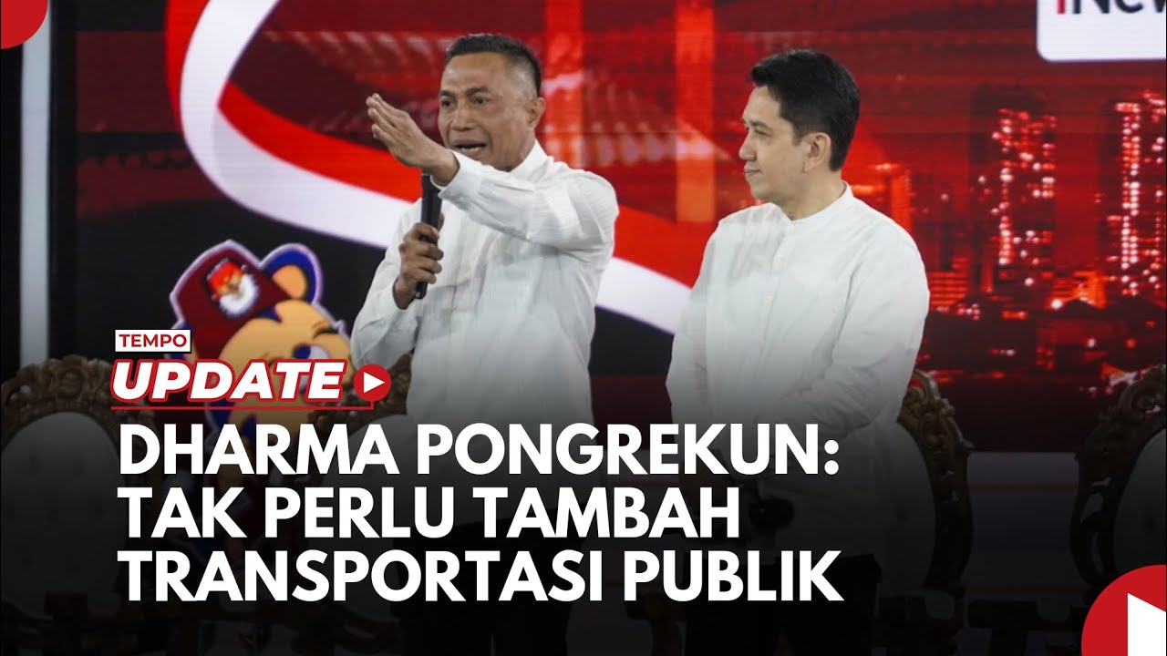 Dharma Pongrekun Sebut Tak Perlu Tambah Transportasi Publik untuk Atasi Macet di Jakarta