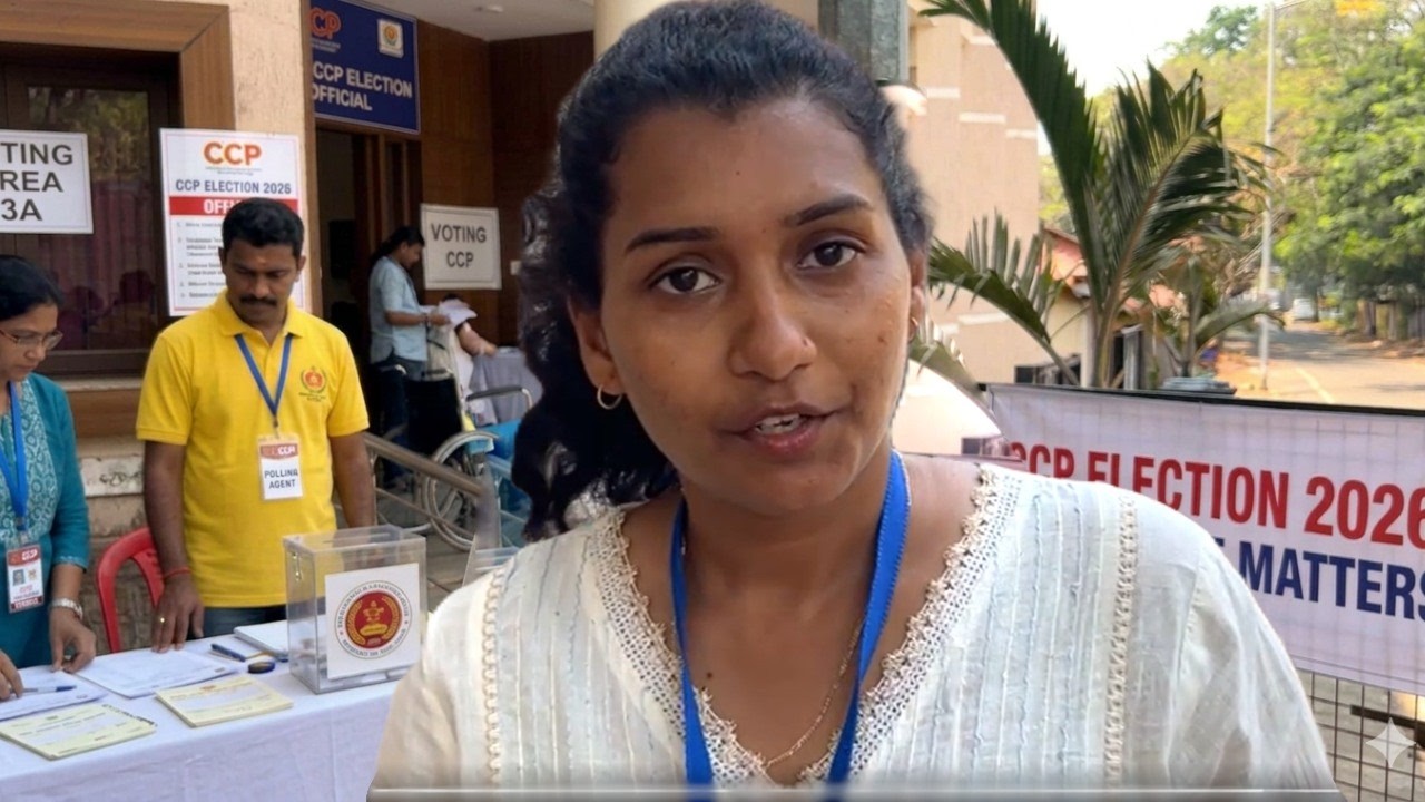 🔴 PANJIM CCP ELECTION 2026 : 16.73% voter turnout recorded in the first two hours  | LIVE