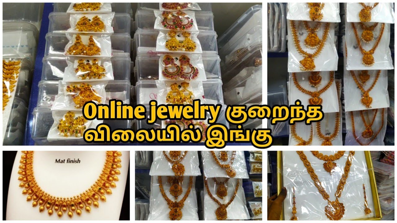 Sowcarpet road wholesale Fancy immitation jewellery shop