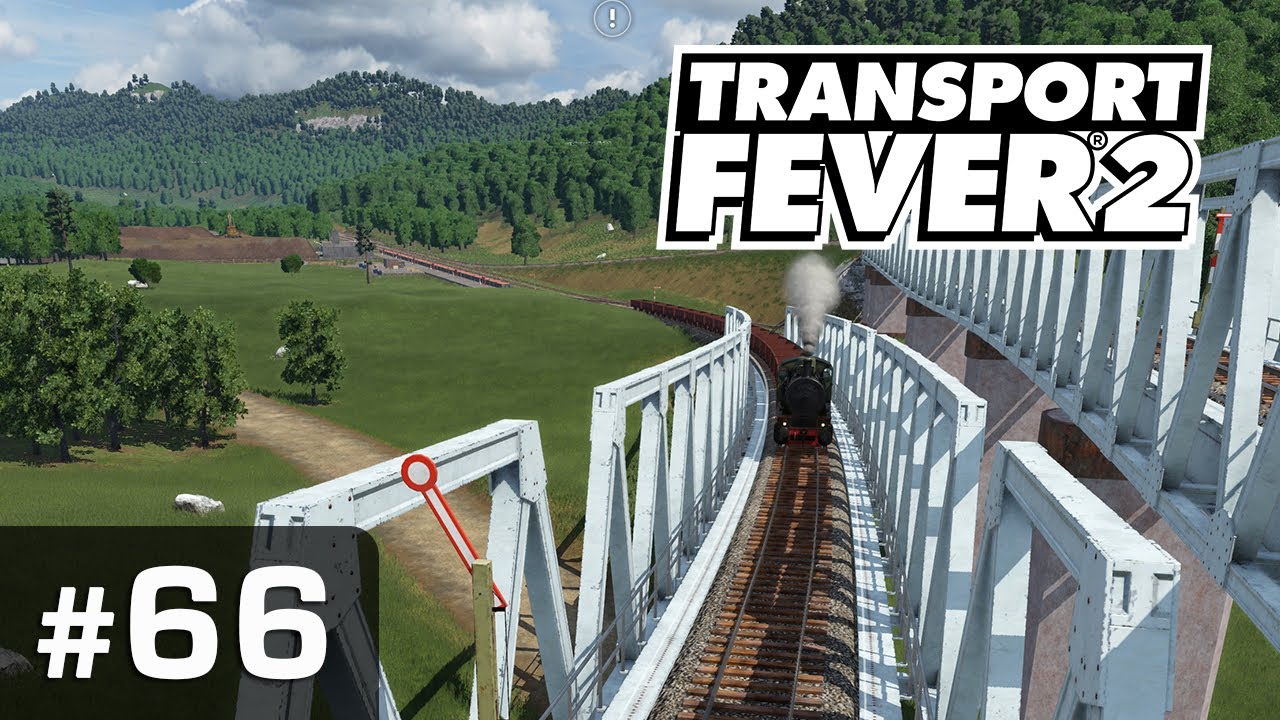 #66: Berg-und-Tal-Bahn (1919) ✦ Let's Play Transport Fever 2 ✦ Sandbox / schwer