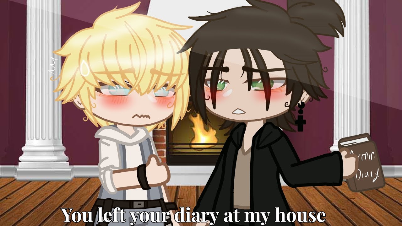You left your diary at my house || Eremin || Gacha Club || AOT || SNK