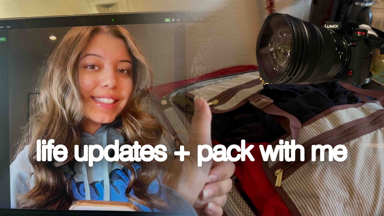life updates + pack with me