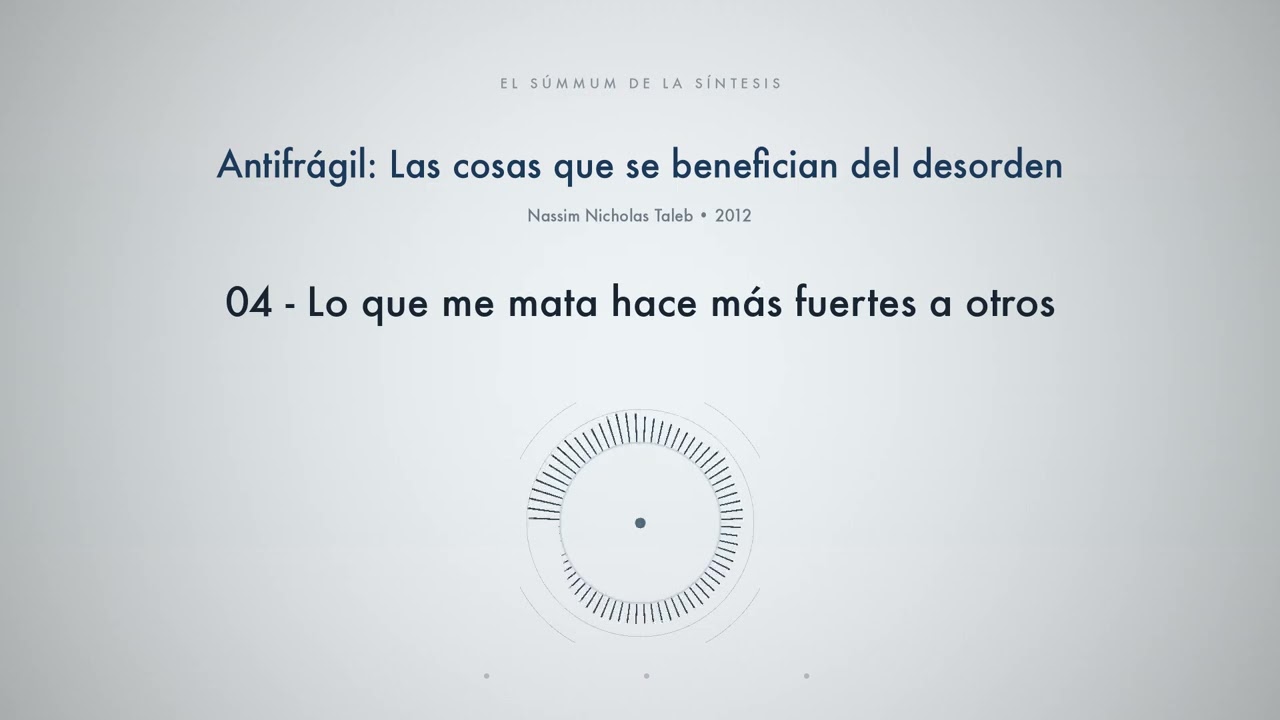 04 - Lo que me mata hace más fuertes a otros