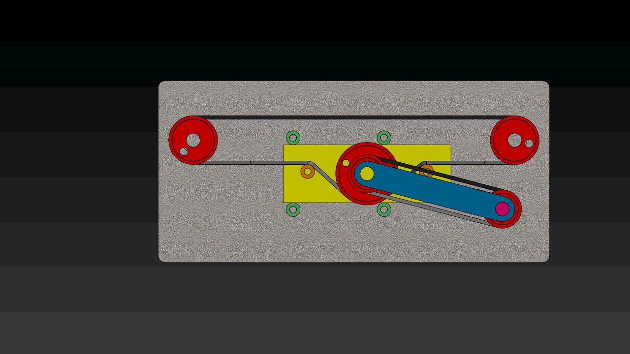 Belt Driven Dwell Mechanism