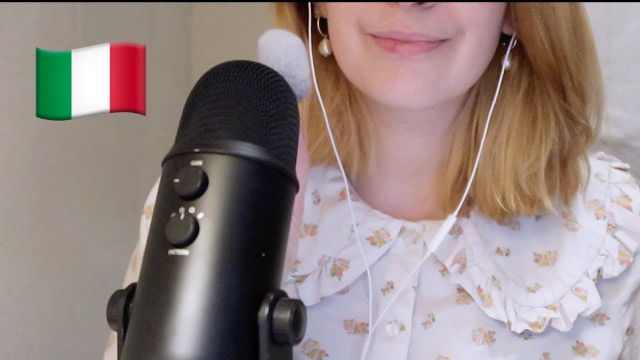 ASMR ITA // IL MIO PRIMO VIDEO ASMR IN ITALIANO