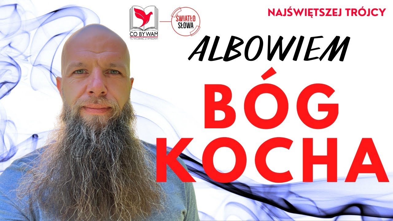 Najświętszej Tr&oacute;jcy rok A (J 3, 16-18)  #swiatloslowa #danielgeppert