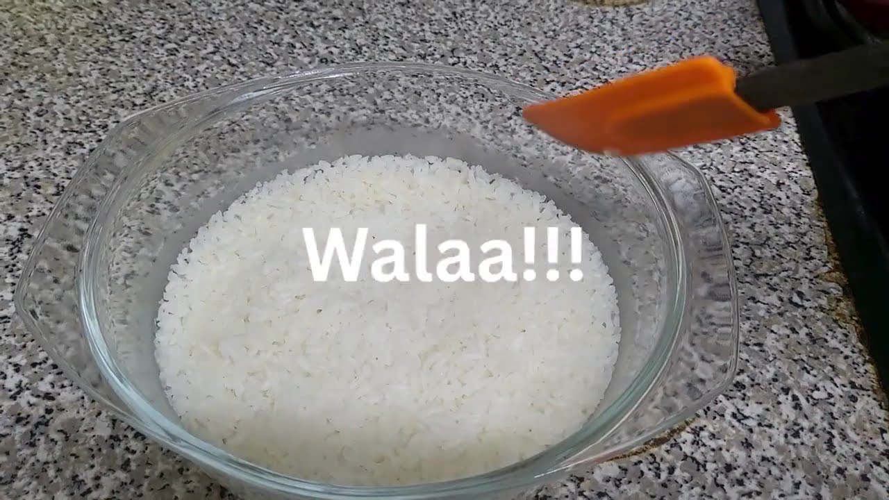 How to Cook Rice in Microwave| No cooker No stove Just perfect rice 🍚 