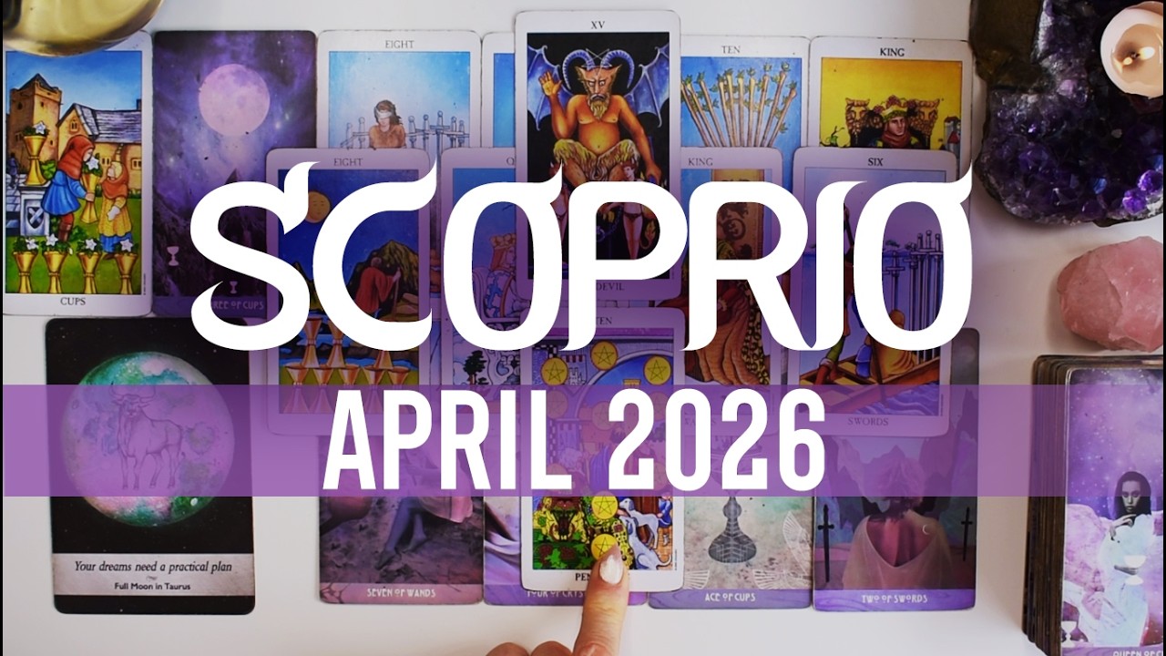SCORPIO TAROT READING | &ldquo;GOOD NEWS BRINGS A POSITIVE TURN OF EVENTS!&rdquo; APRIL 2026