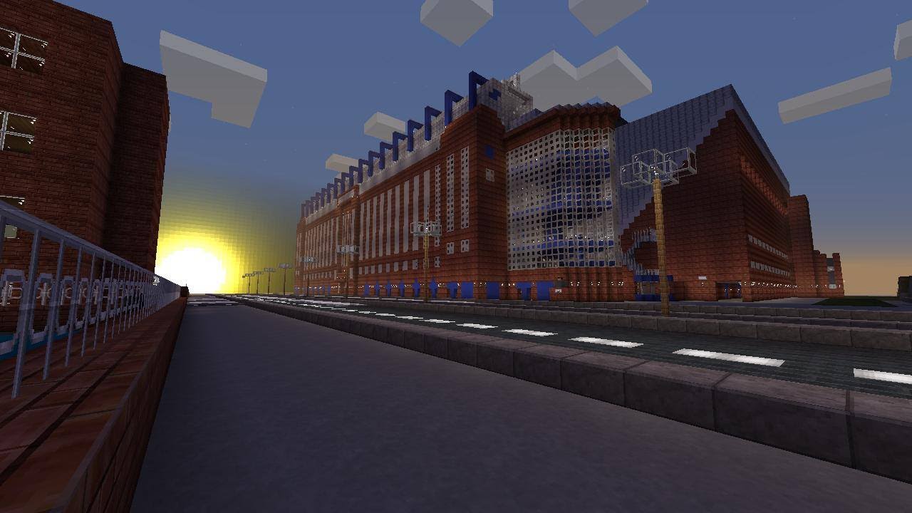 Ibrox Stadium - Home of Rangers Football Club - Minecraft Edition