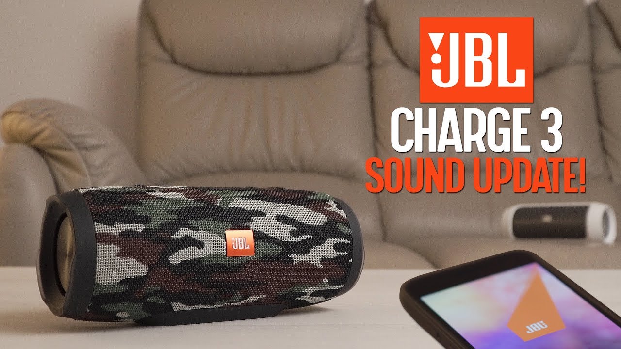 JBL Charge 3 firmware update - BETTER SOUND!