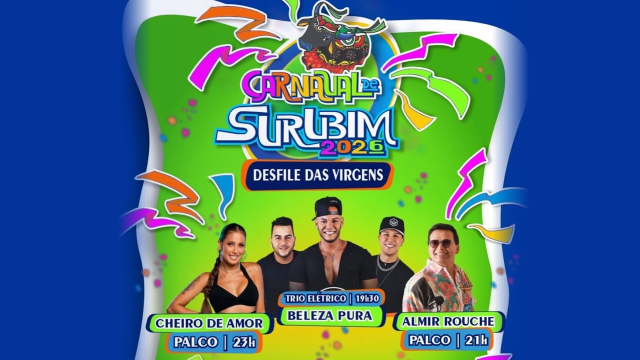 AO VIVO - Carnaval de Surubim 2026 - Almir Rouche e Cheiro de Amor