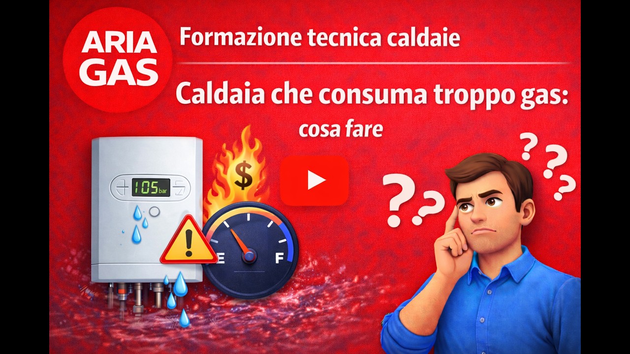 Caldaia che consuma troppo gas