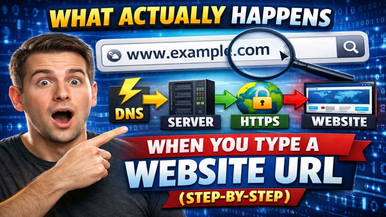 What's REALLY Happening When You Enter a Website Address?