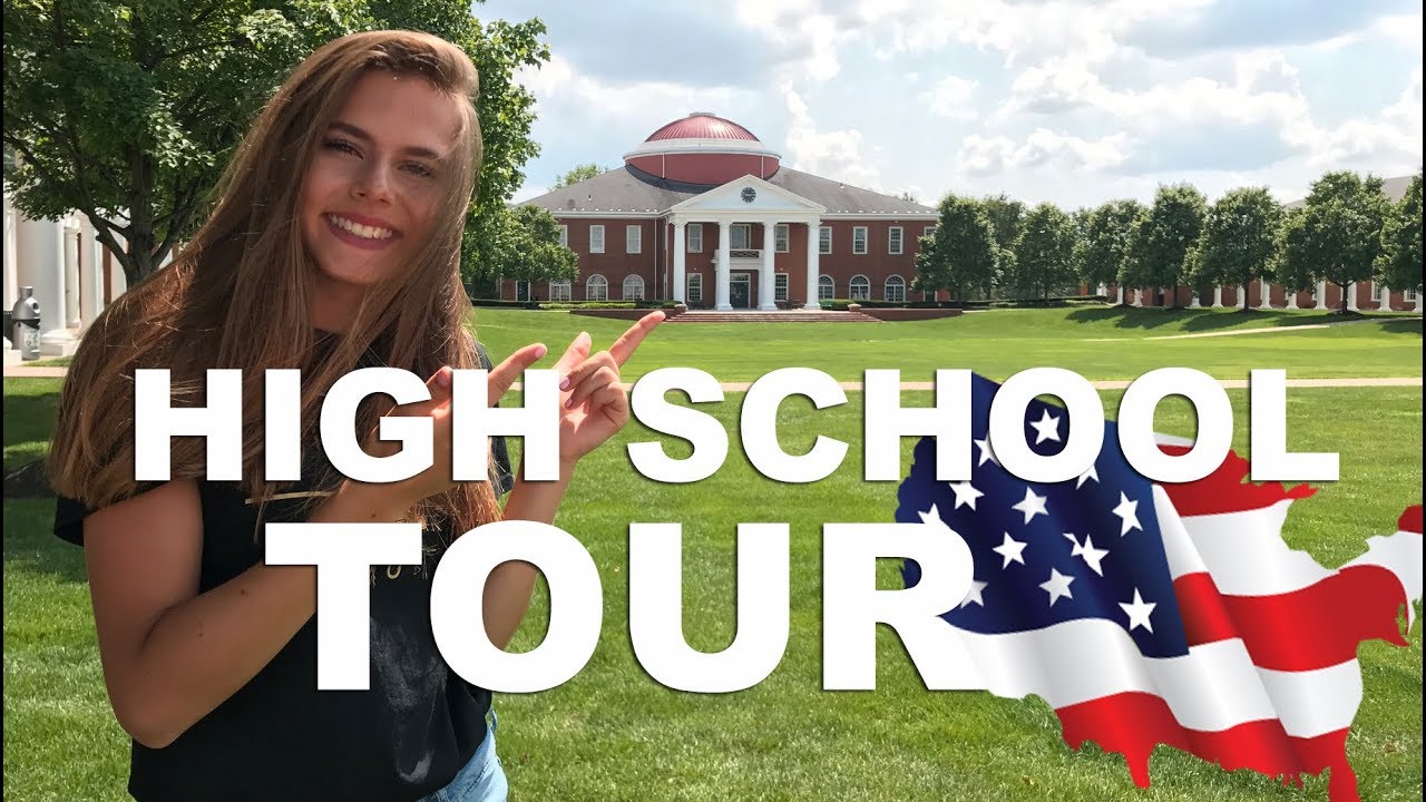 HIGH SCHOOL TOUR IN AMERICA! - BACK TO SCHOOL 2017 (ENGLISH SUBTITLES)