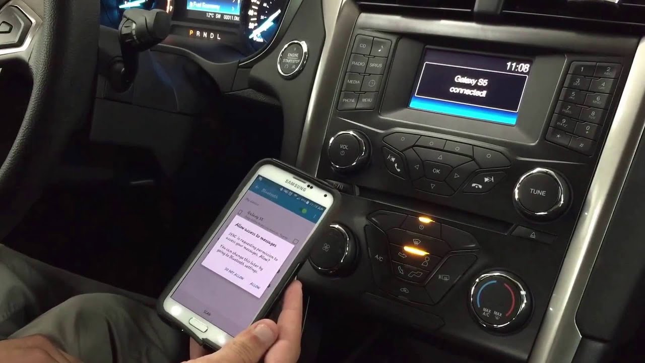 2017 Ford Fusion Bluetooth