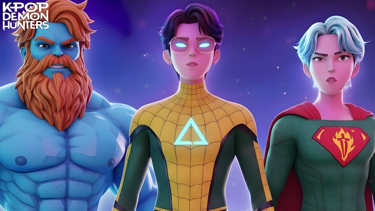 Superhero Sounds Like Demon Hunters (Animated Music Video) Dj GG