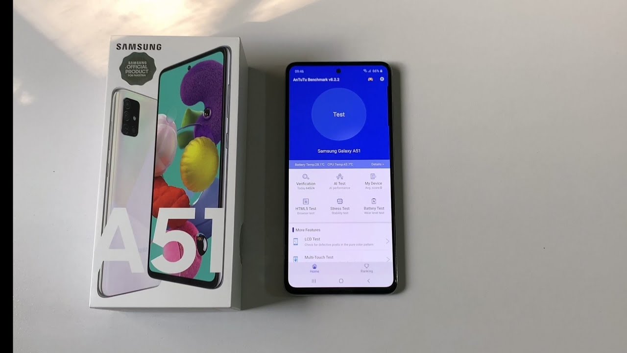 Samsung Galaxy A51 - Antutu Test!!