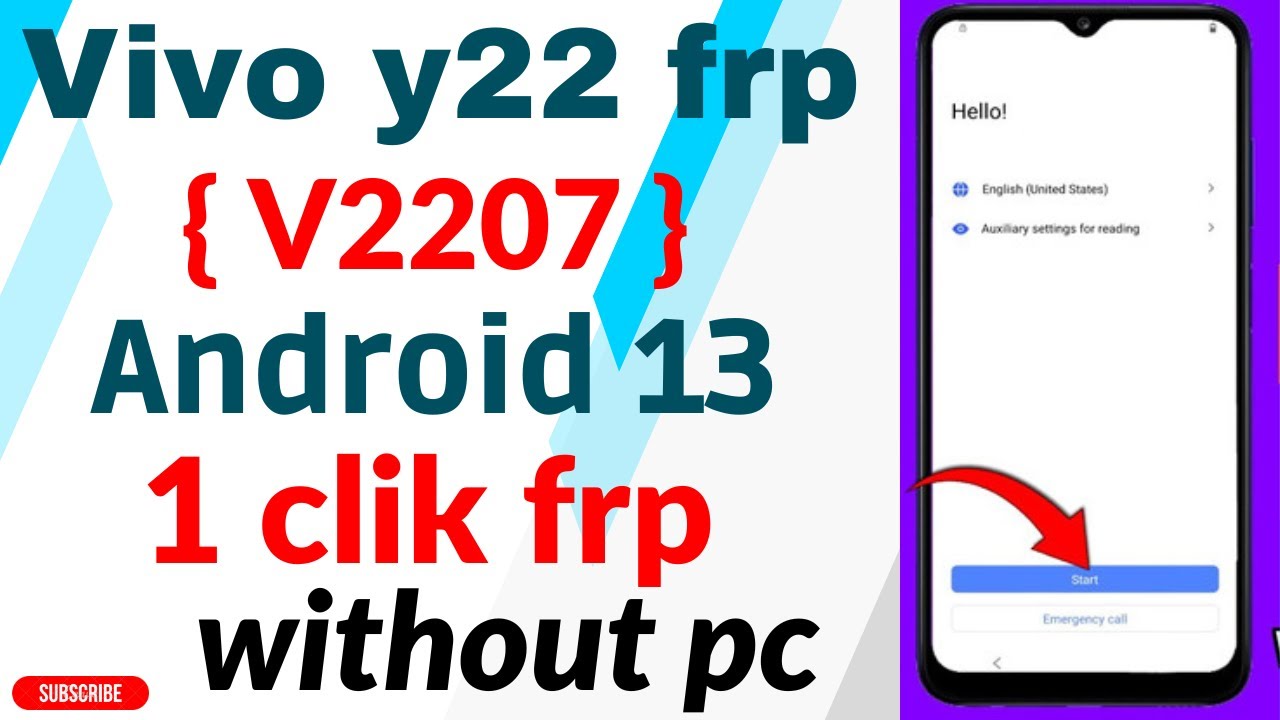 Vivo Y22/Y22s Android 13 Frp Bypass | Unlock Google Account Lock Without PC - Fix Reset Not Working